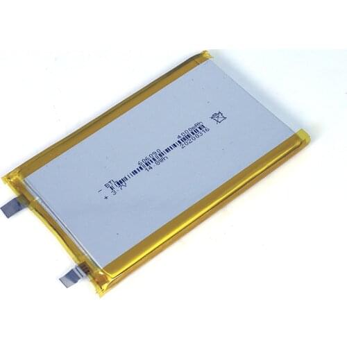 Polymer lithium battery 606090 3.7V 4000mAh Large capacity Tablet computer, Mobile power supply DIY batteries