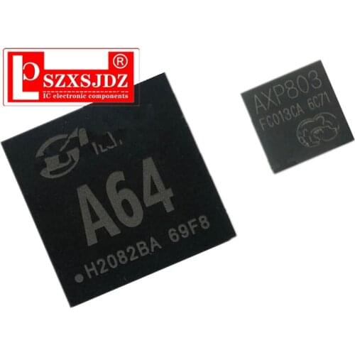 ALLWINNER A64 BGA + AXP803 2pcs/lot STB CPU CHIP
