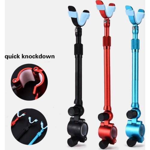 Professional Support Telescopic Fishing Bracket Durable Carbon Rod Holder Foldable Portable Stand Accessories Practical Tool