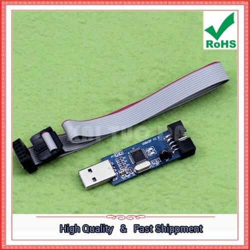 LC-01 51 AVR Programmer ISP USBASP Downloader USBISP Download Cable module board (H5A2)