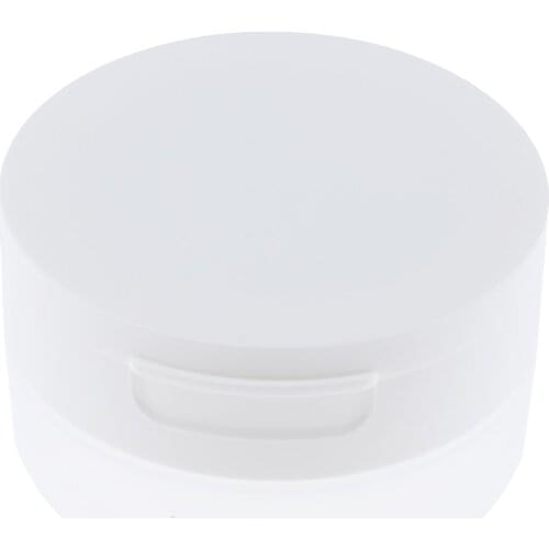 Empty Refill Cosmetic Jar Pot Loose Face Powder Sifter Case W / Mirror 50 / 80g