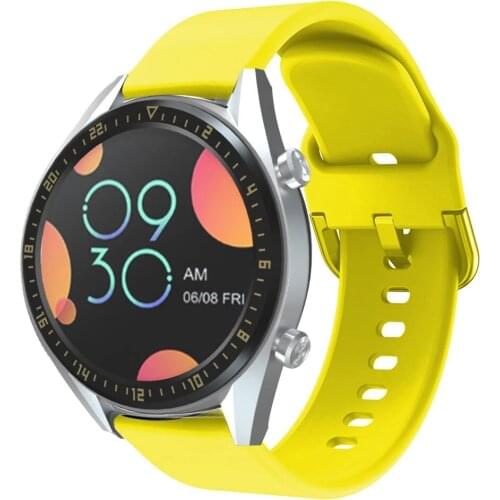 20MM/22MM Silicone Strap For Huawei Watch GT 2 46MM/42MM Smart Watch Band Sport Replace Bracelet For Honor Magic/GS Pro Correa