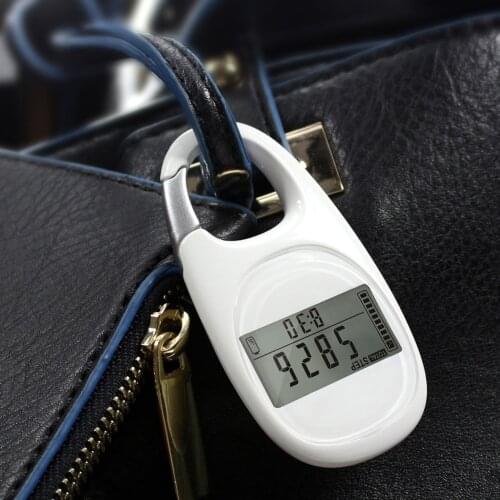 New Portable Walking Distance Exercise Pedometer Fitness Activity Step Counter Sports For Step Fitness Camping Hiking