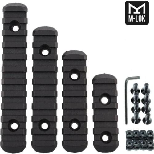 Tactical ar15 accessories airsoft nylon M-LOK Rail Section piactinny rail pannel For hunting shooting M4 M16 охота