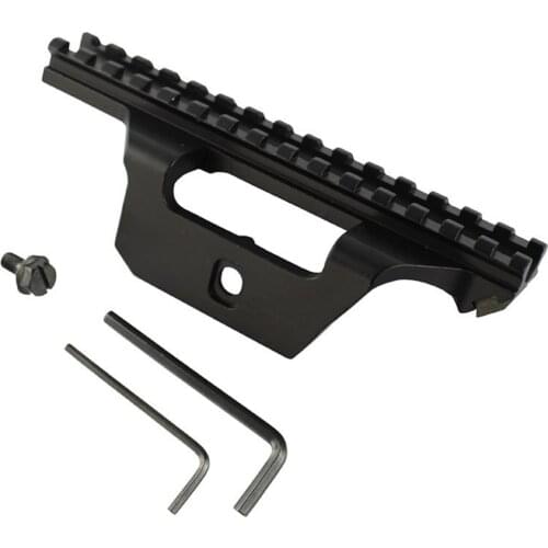 Tactical Scope Bracket 20mm Picatinny Rail Mount with 15 Slots for M1A/M14 .308 Rifles Airsoft AEG Hunting Accessories