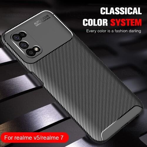 Alkali Fiber Texture Protcetive Case For OPPO Realme 6 Pro Anti-fall Sweatproof Protcetion Shell Cover Realmi C11 6i 5 6 Coque