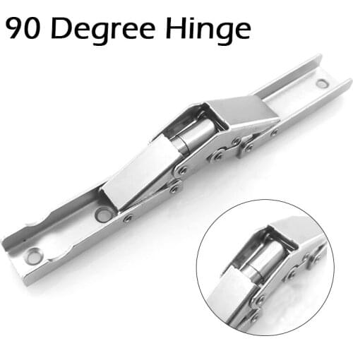 1pcs 165*21mm 90 Degree Simple Installation Bridge Hinge Furniture Hardware Rust Resistance