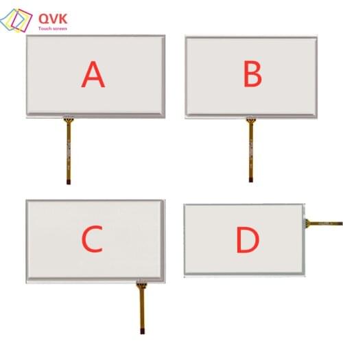 6.2 6.5 7 Inch touch screen Resistor car GPS navigation DVD radio touch screen panel 165*100 155*88 155*90 mm