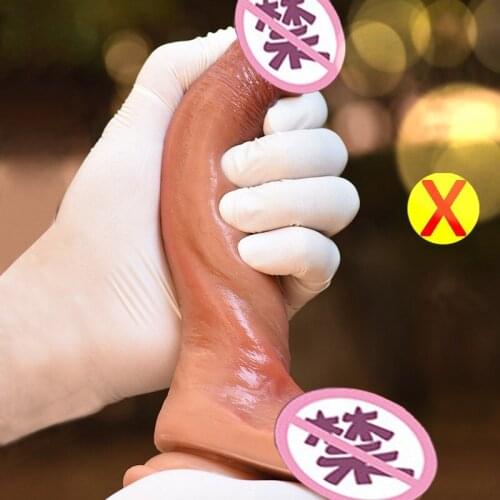 7 Style Realistic Dildo With Testis Female Masturbation Skin Feeling Big Dick Suction Cup Penis G Spot Stimulate Erotic Sex Toys