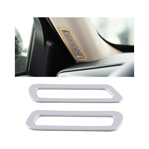 Accessories Matte Inner Front Air Vent Cover Trim 2pcs For Ford Explorer 2020