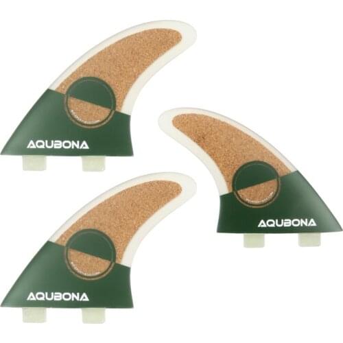 Aqubona Cork Fcs Surfboard Thruster Fins G5 Surf Fins For Surfing