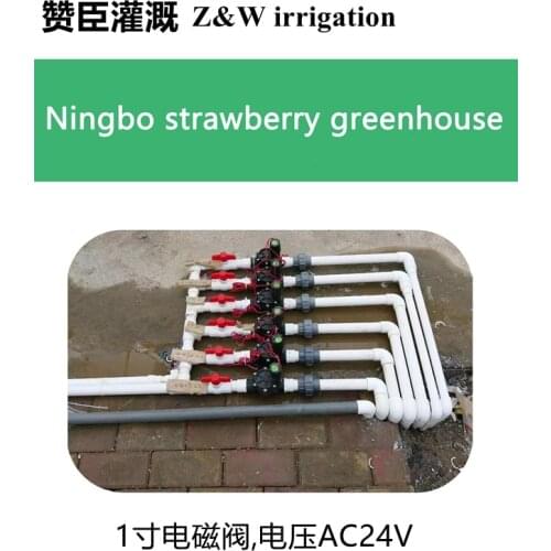 Z&W 3/4" Automatic Inline Lawn Sprinkler System Irrigation Valve