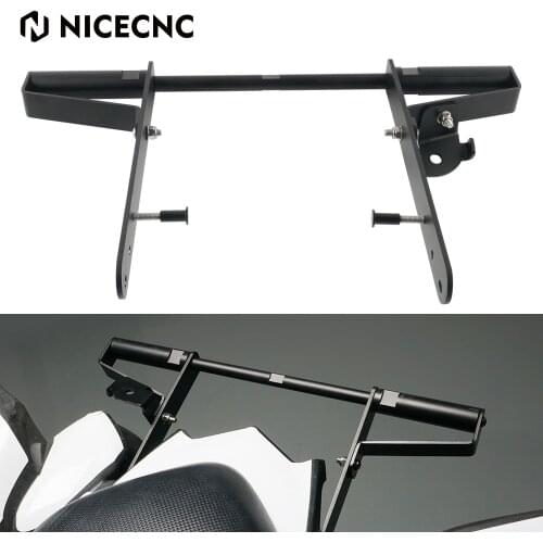 NICECNC Rear Carry Wide Grab Bar Bumper Subframe Bracket For Yamaha Raptor 700 2006-2018 2017 2016 2015 2014 ATV Accessories