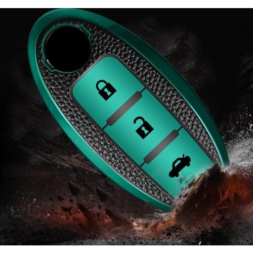 Remote Key Case Cover For Nissan Rogue XTrail T32 T31 Qashqai J11 J10 Kicks Tiida Pathfinder Murano Juke Versa Note For Infiniti