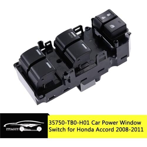 35750-TB0-H01 35750TB0H01 Electric Power Window Control Switch Button for Honda Accord 2008 -2012 35750-TBD-H13 car accessories