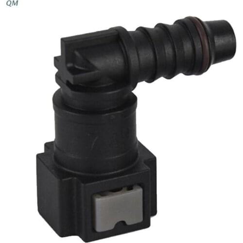 Motorcycle Hose Coupler ID6 Female 7.89mm Elbow Fuel Line Quick Connector 13MF
