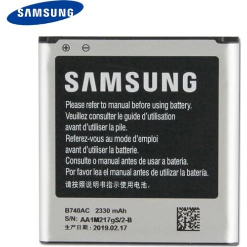 Original Replacement Phone Battery B740AE For Samsung Galaxy S4 Zoom C101 C1010 C105 C105K C105A Rechargeable Battery 2330mAh