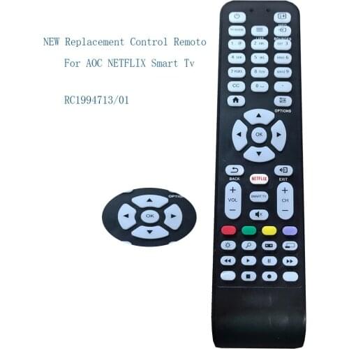 NEW Replacement Control Remoto For AOC NETFLIX Smart Tv Remote Control 398GR08BEACN0000PH RC1994713/01 Fernbedienung