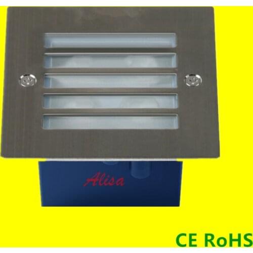 3W LED Underground Light IP65 Buried recessed floor Outdoor lamp Waterproof step Light DC12V or AC85-265V CE RoHS Free shipping