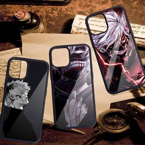 Tokyo Ghoul Cool Japanese Anime Phone Case PC for iPhone 11 12 pro XS MAX 8 7 6 6S Plus X 5S SE 2020 XR