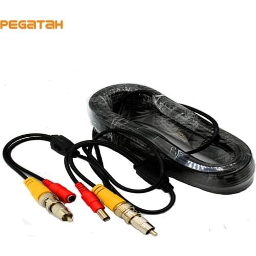 CCTV High Sensitive Microphone Security Camera RCA Audio Mic DC Power Cable for Home Security System