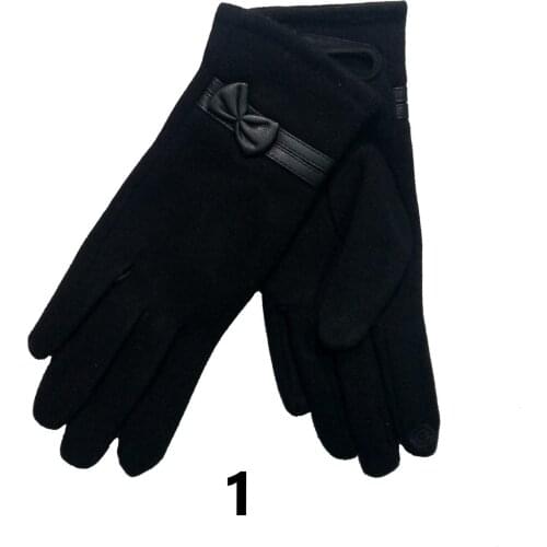 Touch Winter Quality Combed Cotton Lady Gloves