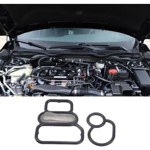 1 Pair Upper Lower VVT Solenoid Gaskets Sealing Rings 36172-P08-015 15825-P2M-005 for Honda Civic Si 99-00