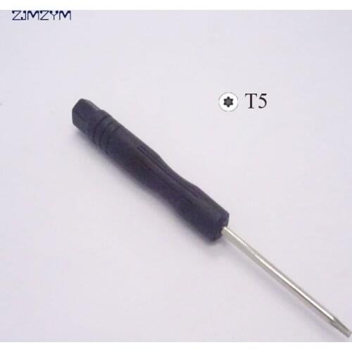 Wholesale 1pc T5 screwdriver head Small Plum hexagonal screwdriver for repairing mobile phone tools