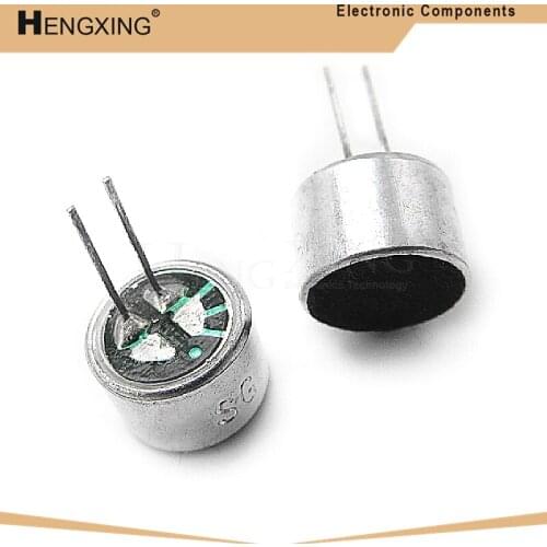 10piece 2 Pin 9*7mm 9.5mm Dia MIC Capsule electret condenser Pickup Microphone 2 Pin 9*7mm Polar Microphone In Stock