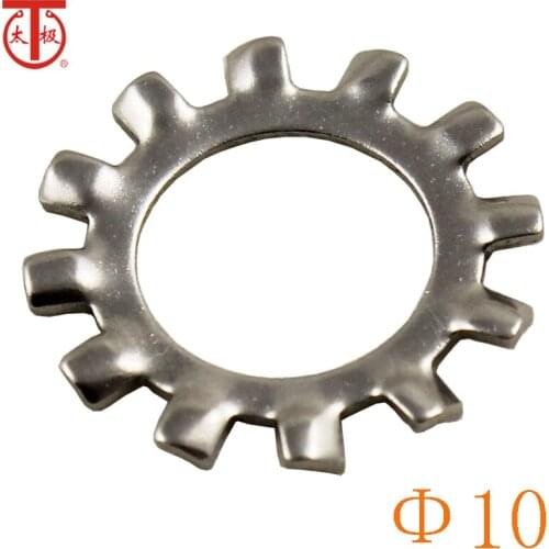 10 ) DIN6797.A Lock washers external teeth(Toothed lock washers Type A,with external teeth) 100 pieces/lot
