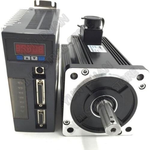 2.6KW 10NM NEMA52 130mm flange 220V 2500R/Min AC Servo Kits CNC constant torque MODbus RS485 RS232 with 2Year Warranty