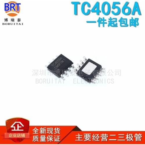 5-10PCS TP4056 SOP8 4056E TC4056A TP4056E 4056 SOP-8 SOP SMD new and original IC Chipset