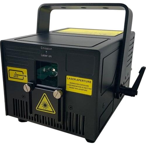 5.5W RGB dj laser show system with 638nm 520nm 465nm