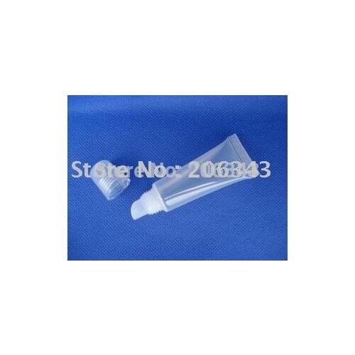 8ml transparent soft tube or lip gloss/color cream tube or lip balm tube or lip stick