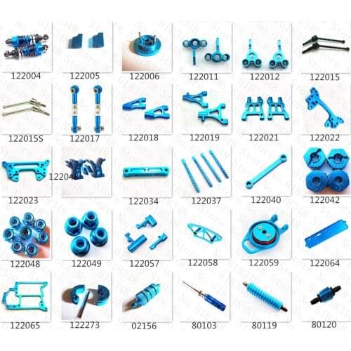 HSP RC Car Spare Parts Aluminum Alloy Upgrade Parts For 1/10th 4WD Model Car Racing On Road XSTR POWER 94122
