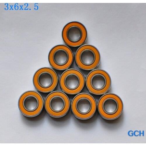 FREE SHIPPING for Fishing Reel 10PCS 3X6X2.5mm SMR63 OS CB SRL ABEC7 Stainless Steel Hybrid Ceramic Bearings By GCH
