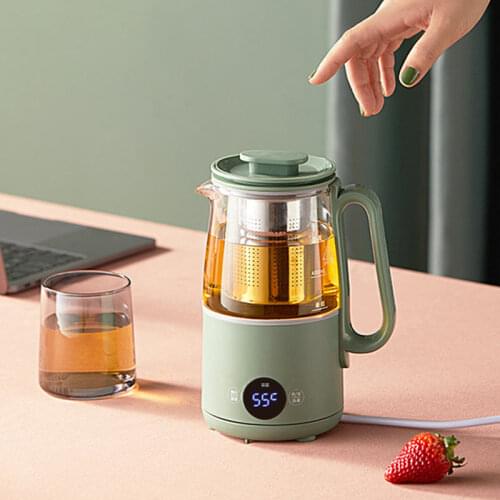 Automatic Health Kettle Household Office High Borosilicate Glass Pot Adjustable Temperature Multi Mini Flower Boiling Tea Cooker