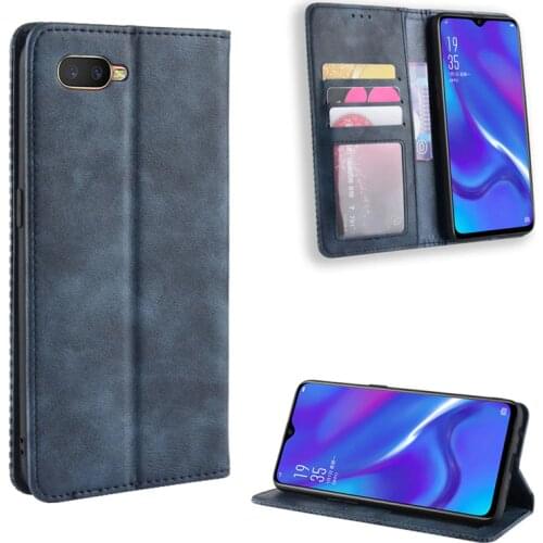 Flip Cover For OPPO RX17 Neo Case Wallet Card Stand Magnetic Book Cover For OPPO RX17 Neo CPH1893 OPPO RX 17 RX17Neo Phone Cases