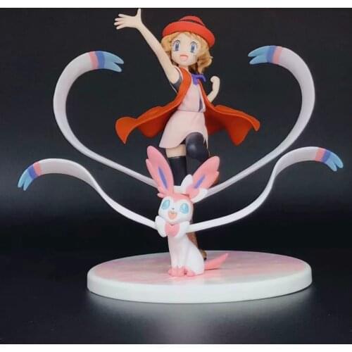 13cm Japanese anime figure Serena Fairy action figure collectible model toys for boys
