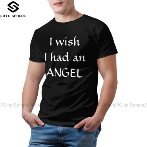 Nightwish T Shirt I Wish I Had An Angel T-Shirt Awesome Man Tee Shirt 100 Cotton 5xl Casual Tshirt