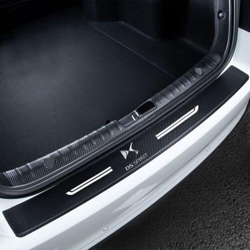 1pcs Car trunk anti-collision strip wear-resistant anti-scratch protective sticker For DS SPIRIT DS3 DS4 DS4S DS5 5LS DS6 DS7