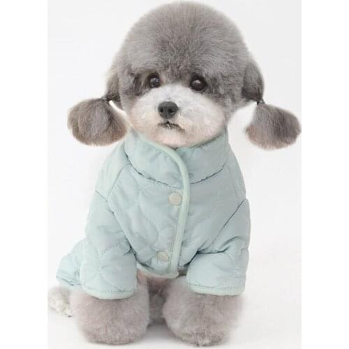 Puppy Small Dog Jumpsuit High Quality Warm Dog Clothes Winter Pet Coat Outfit Yorkshire Pomeranian Bichon Poodle Dog Clothing A3