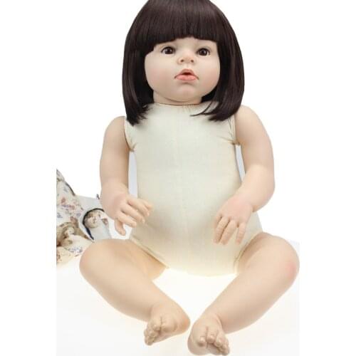 New Reborn Baby Doll Kit Cloth Body For 26'' Baby Suit Arianna Dolls Kids Gifts