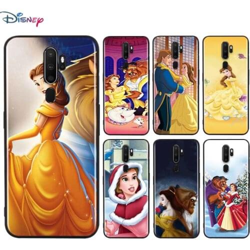 Beauty and the Beast For OPPO A11 X A9 A12 E A93 A92 A73 A72 A53 S A52 A32 A31 AX7 A7 A5 Pro 2020 Black Phone Case