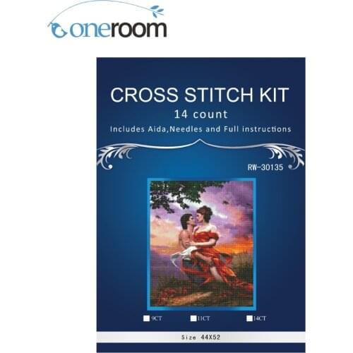 Lover, chinese Stitch,14CT similar DMC Cross Stitch,Sets For Embroidery Kits Cross-Stitching Z