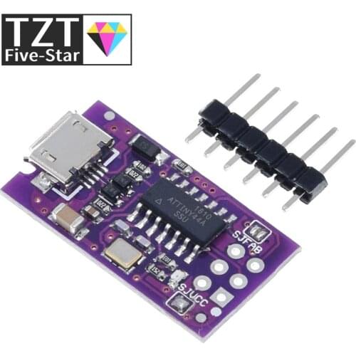 Micro USB Tiny AVR ISP ATtiny44 ATTiny45 ATTiny85 USBTinyISP Programmer Module For IDE Bootloader ISP Microcontroller 5V