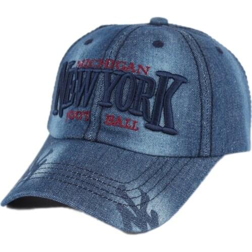 2019 New product Women Baseball cap NEW YORK Letter embroidery Hip Hop cap Outdoor sunscreen hat Snapback cap