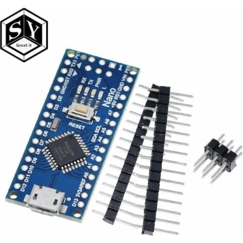 GREAT IT Micro USB CH340 Nano 3.0 ATmega328P Controller Board Compatible For Arduino Nano CH340 USB Driver Nano V3.0 ATmega328