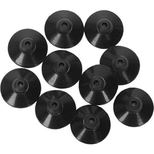 Hot 10 x Black rubber 27mm Suction Cup Clip Sucker For Aquarium Fish Tank Pump