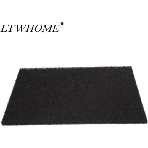 LTWHOME 17"x12" DIY ACTIVATED CARBON IMPREGNATED FOAM FILTER SHEET
